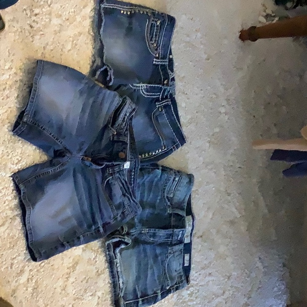 Designer blue Jean shorts